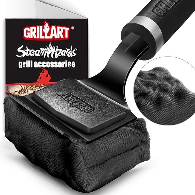 GRILLART Bristle Free Grill Brush Kit, Reinforced